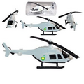 3" Die Cast Replica Helicopter w/ Full Color Graphics ( Both Sides- Same Logo)